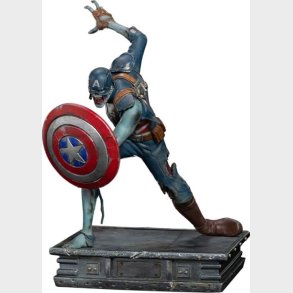 Ironstudios - Marvel What If ... : 1:10 Art Scale Statue  - Zombie Captain America