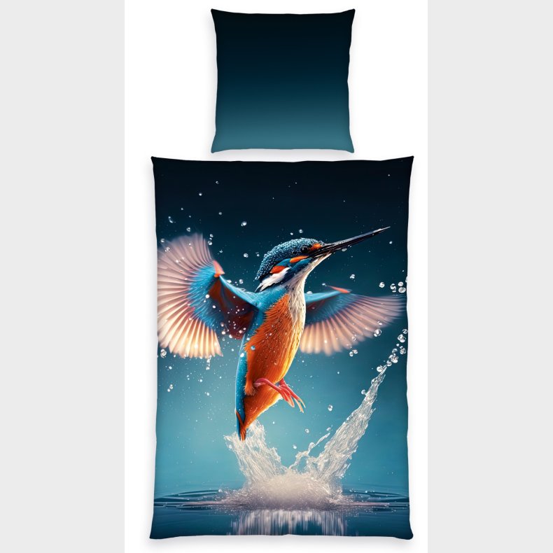 Isfugl Sengetj - 100 procent bomuld