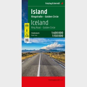 Freytag & Berndt - Island - Iceland Ring Road - Golden Circle Road Map - English book