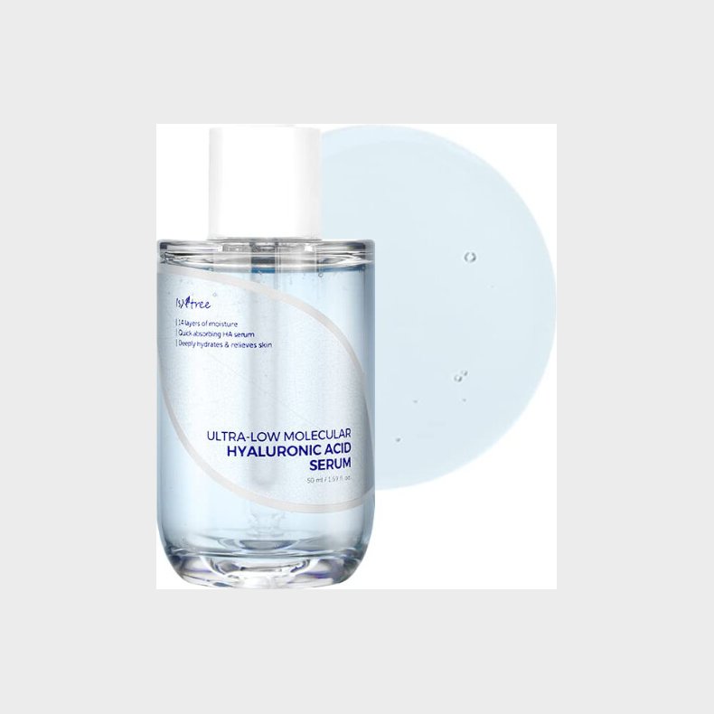 Isntree - Ultra Low Molecular Hyaluronic Acid Serum - 50 Ml