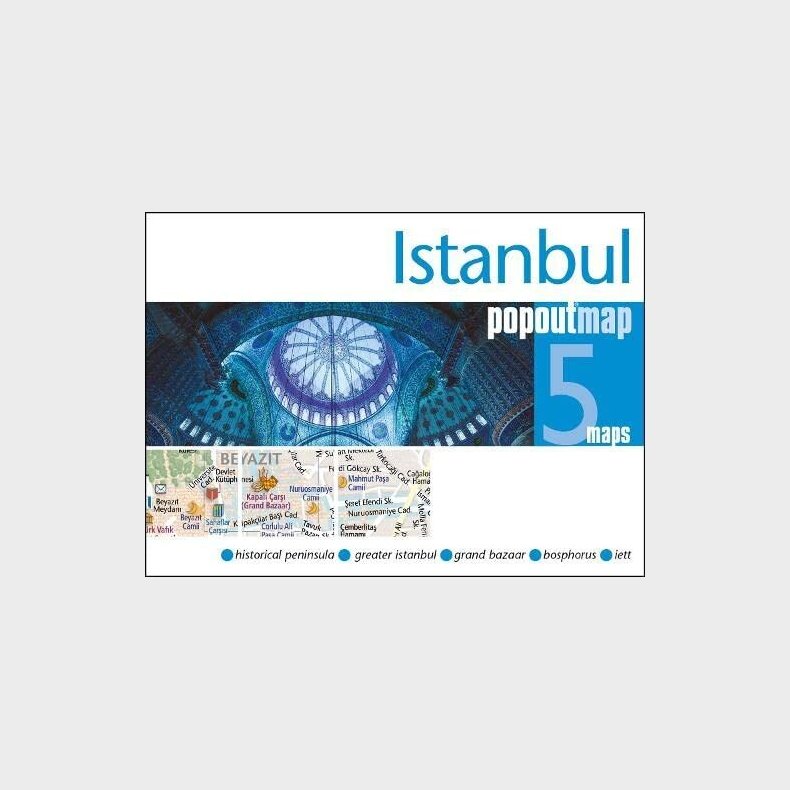 Istanbul Popout Maps - Popout Map - English Book