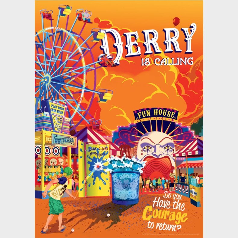 It Derry Art Print