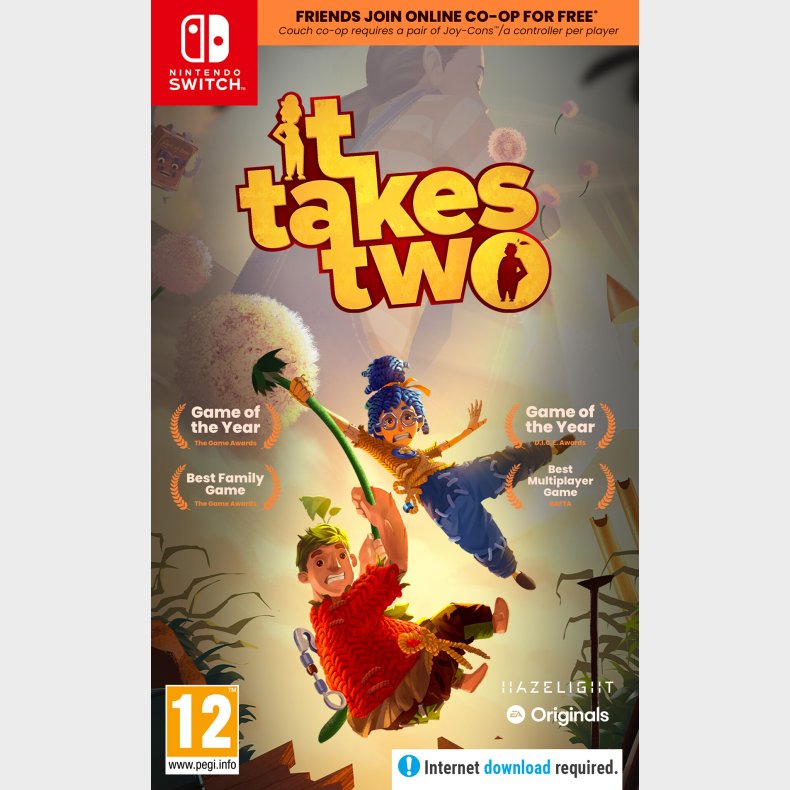 It Takes Two - Kode I Boks - Nintendo Switch