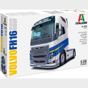 Italeri - Volvo Fh16 Medium Roof Model Byggest - 1:24 - 3970