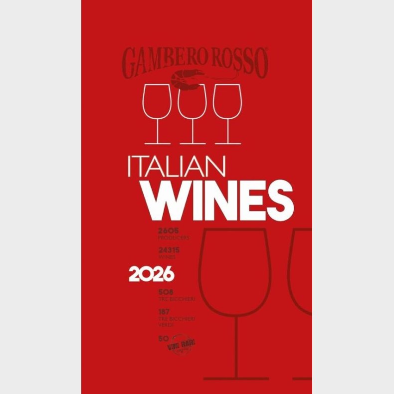 Italian Wines 2026 - Gambero Rosso - Gambero Rosso - English Book
