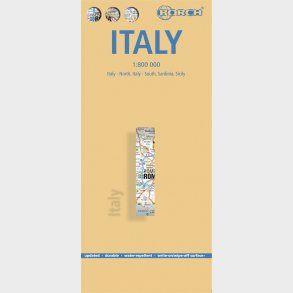Italy - Borch Maps  - English book