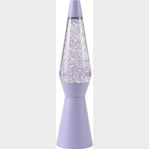 Itotal - Glitter Lampe - Pastel Lilla - 40 Cm