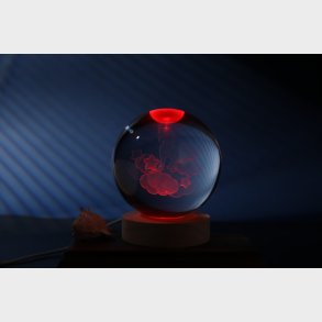 Itotal - Krystalkugle-lampe - Unicorn - Large