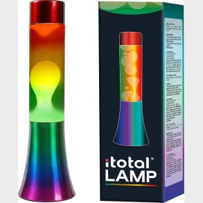 Itotal - Lavalampe - Rainbow - 30 Cm