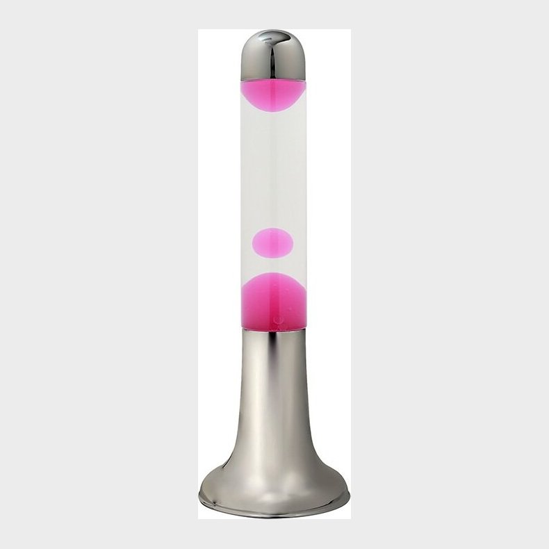 Itotal - Led Lavalampe Med Farveskift - Pink - 40 Cm