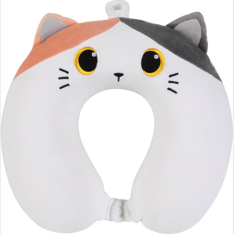 Itotal - Nakkepude - Orange Cat