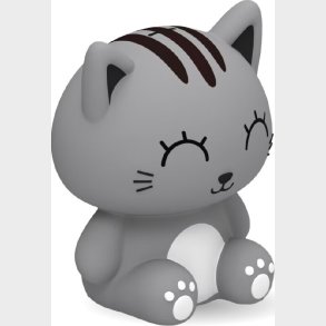 Itotal - Sparegris Grey Cat 27 Cm.