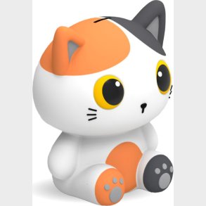 Itotal - Sparegris Orange Cat 27 Cm