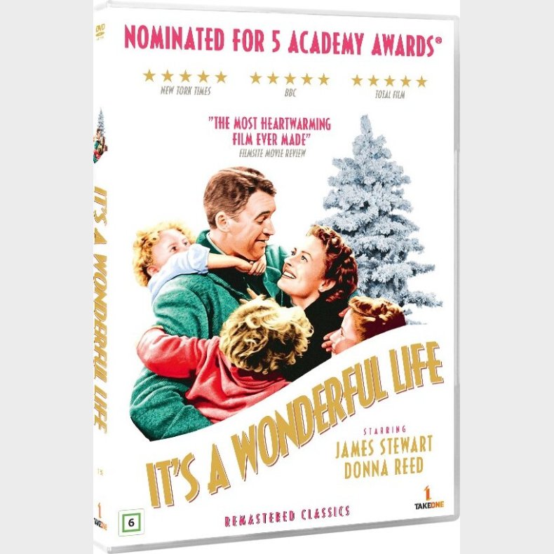 It's A Wonderful Life / Det Er Herligt At Leve - 1946  - DVD - Film