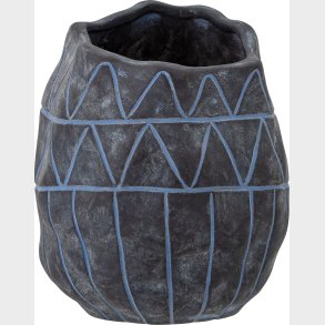 Creative Collection - Ivo Deko Vase - Bl - Keramik - H 18 Cm