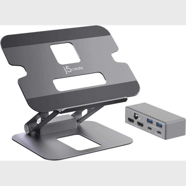 J5create - Multi-angle Dual 4k Docking Stand