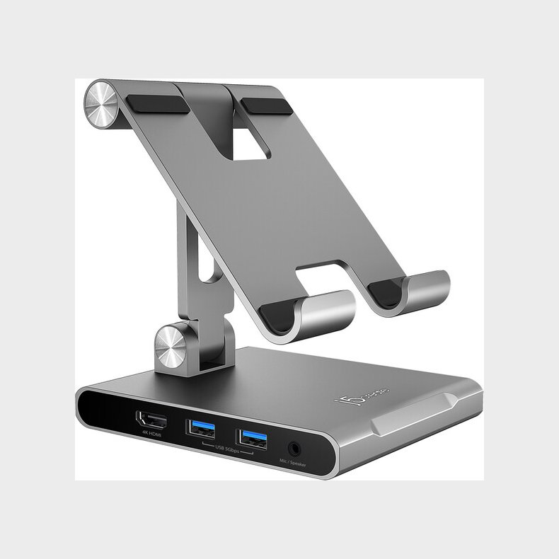 J5create - Multi-angle Stand With Docking Station For Ipad Pro