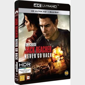 Jack Reacher 2: Never Go Back - 4K Blu-Ray