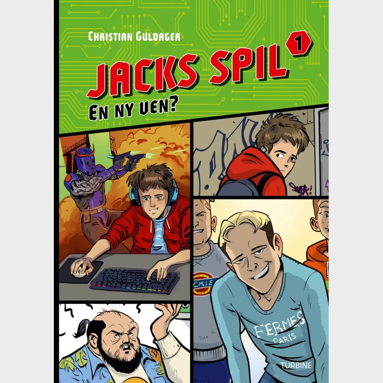 Jacks Spil - En Ny Ven - Christian Guldager - Bog