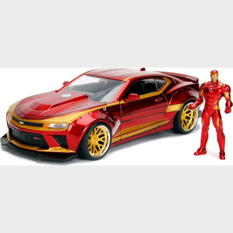 Jada - Marvel - Ironman 2016 Chevy Camaro Ss 1:24