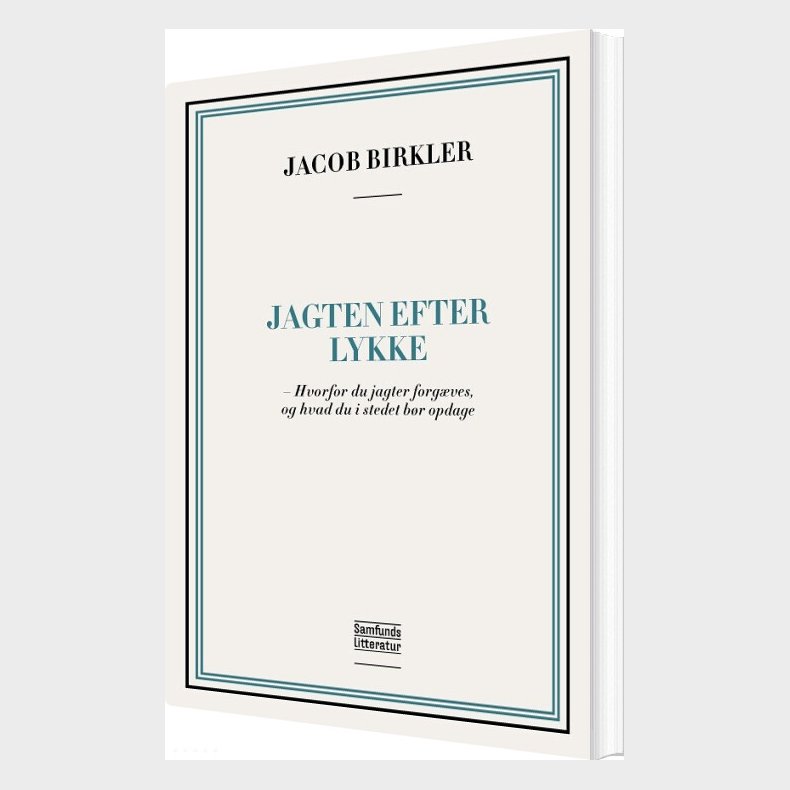 Jagten Efter Lykke - Jacob Birkler - Bog