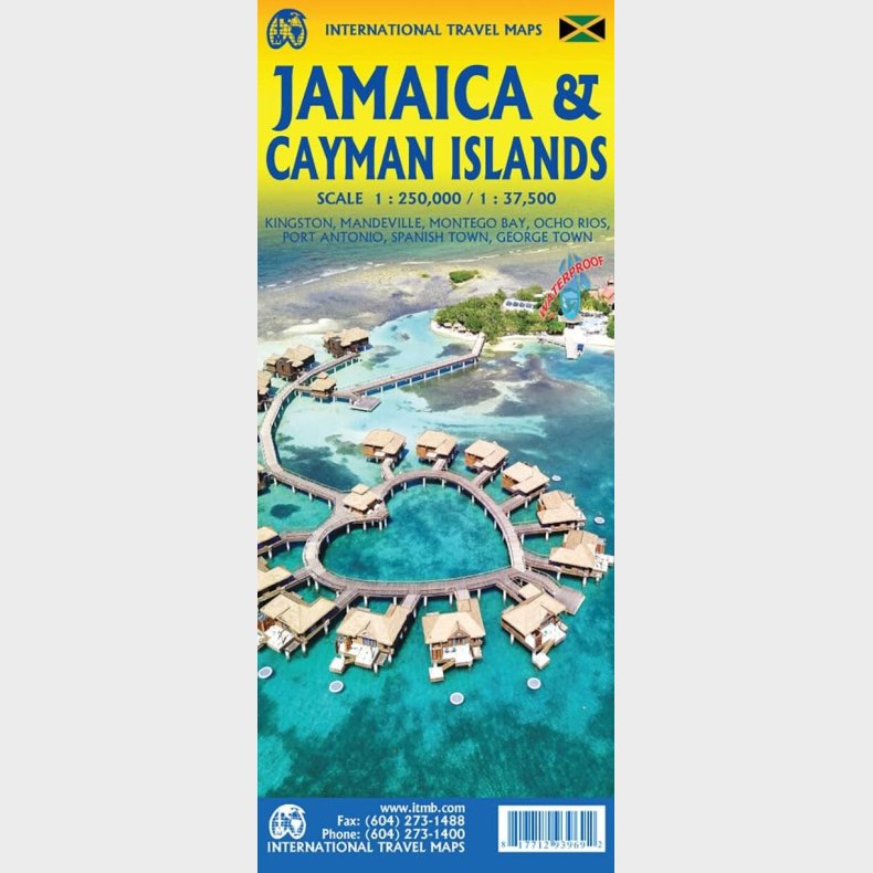 Jamaica & The Cayman Islands - English book