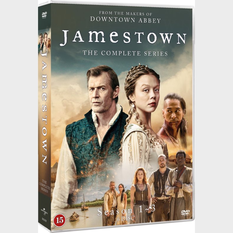 Jamestown - Den Komplette Serie  - DVD - Tv-serie