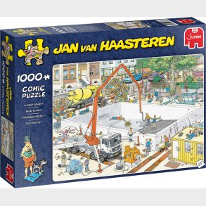 Jan Van Haasteren Puslespil - 1000 Brikker - Almost Ready?