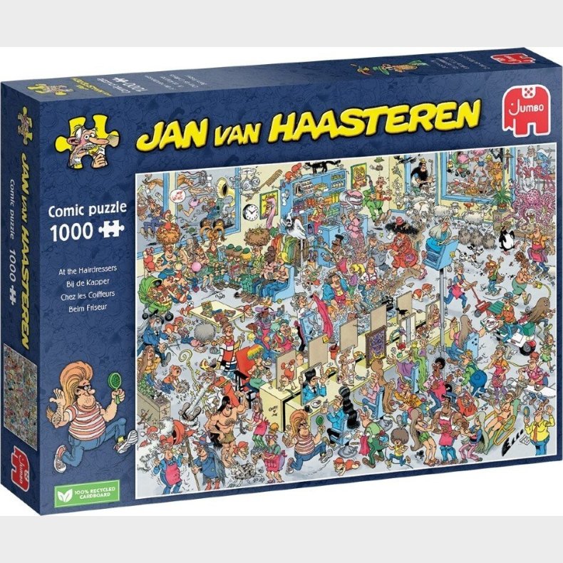 Jan Van Haasteren Puslespil - 1000 Brikker - Hos Frisren