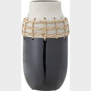 Bloomingville - Janie Vase - Sort - Keramik - H 32 Cm