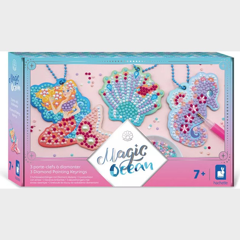 Magic Ocean - Lav Selv 3 Diamond Painting Ngleringe St - Janod