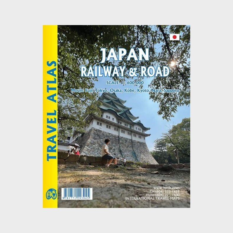 Japan Railway & Road Atlas - English book