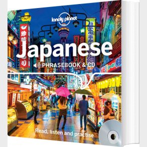 Japanese Phrasebook & Cd - Lonely Planet  - English book