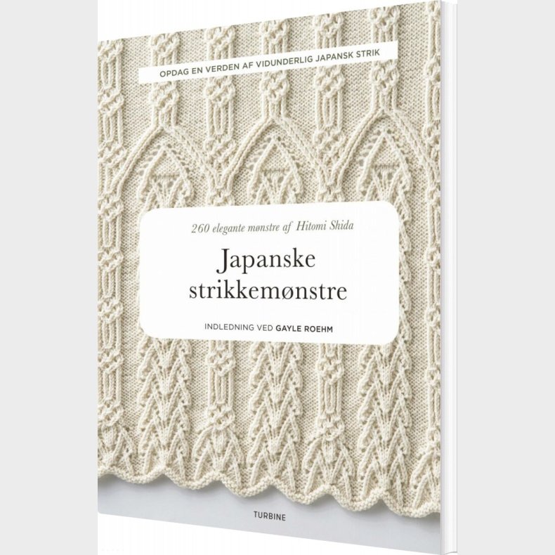 Japanske Strikkem�nstre - Hitomi Shida - Bog