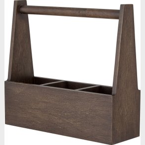 Bloomingville - Jas Opbevaringskasse Med Hndtag - Brun - Mdf