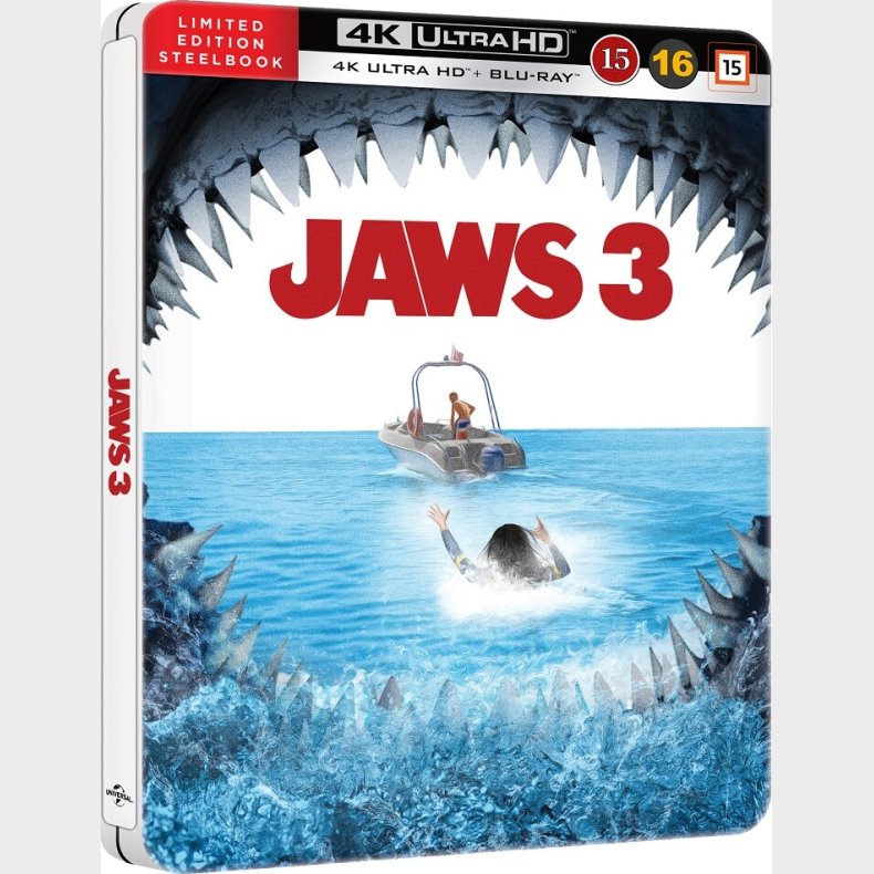 Jaws 3 - 4K Blu-Ray