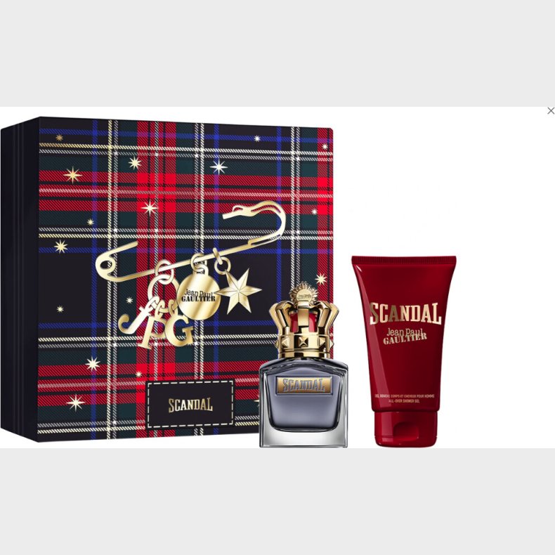 Jean Paul Gaultier  - Scandal Pour Homme  Eedt 100ml + Shower Gel 75ml - Giftset