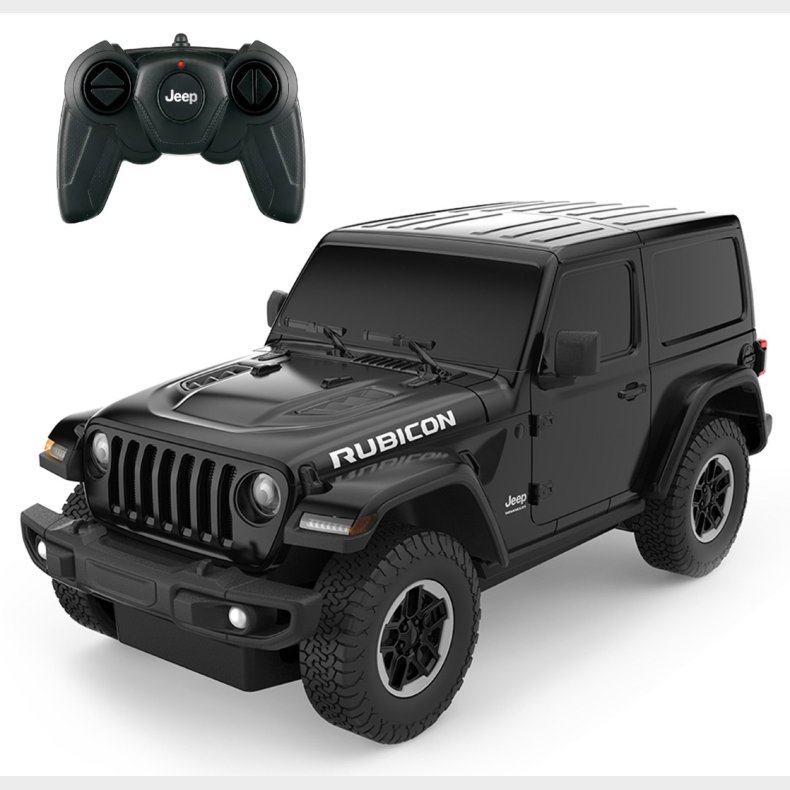 JEEP Wrangler Rubicon Fjernstyret Bil 1:24