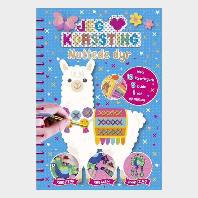 Jeg Elsker Korssting: Nuttede Dyr - Bog