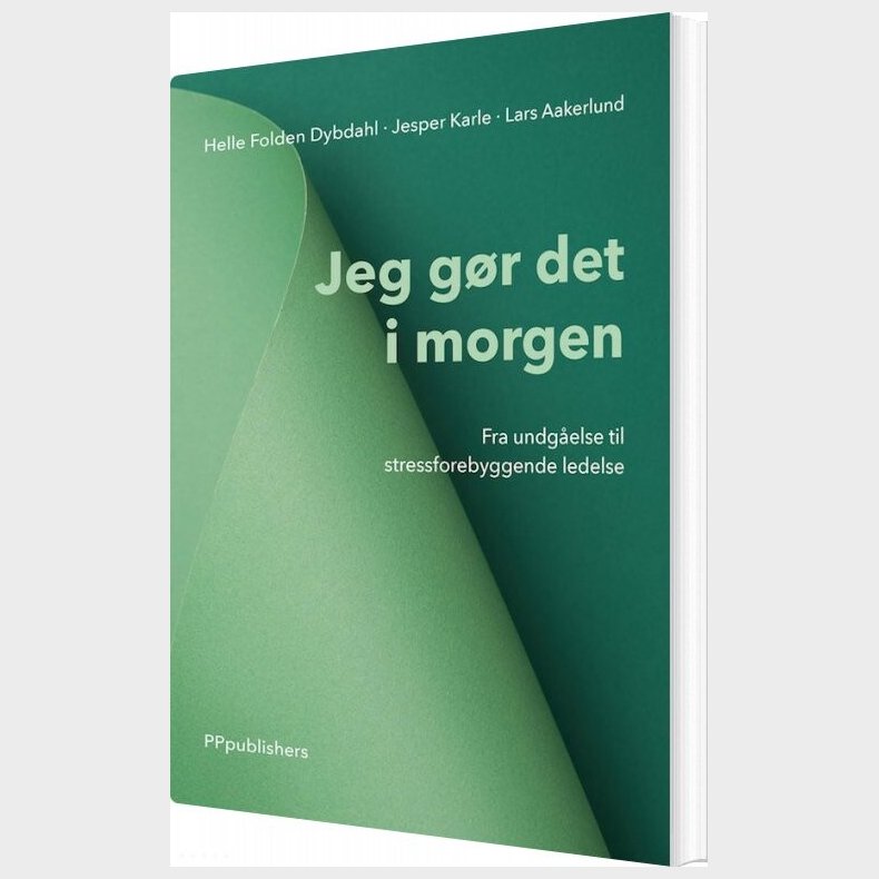 Jeg G�r Det I Morgen - Jesper Karle - Bog