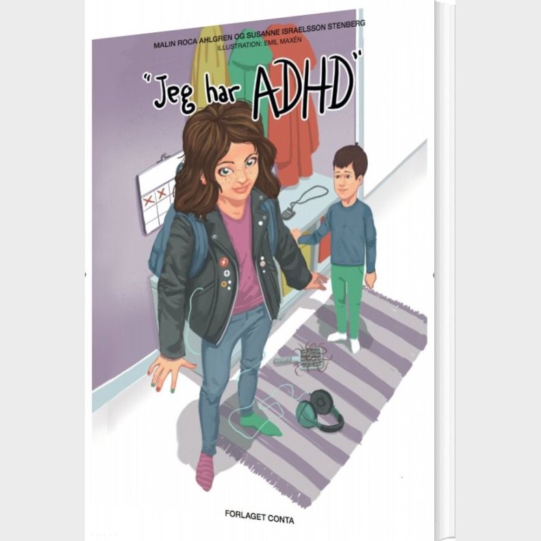 Jeg Har Adhd - Malin Roca Ahlgren - Bog