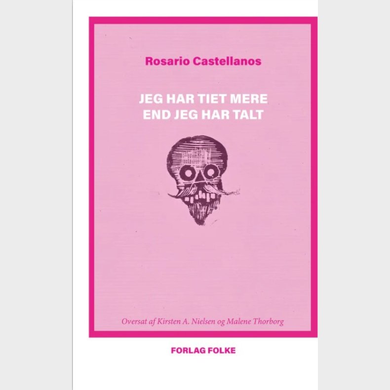 Jeg Har Tiet Mere End Jeg Har Talt - Rosario Castellanos - Bog