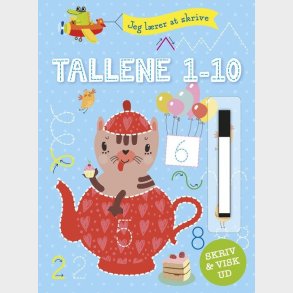 Jeg L�rer At Skrive Tallene 1-10 - Bog