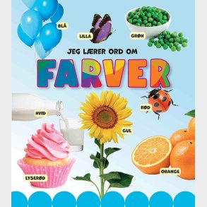 Jeg Lrer Ord Om Farver - Bog