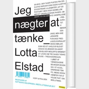 Jeg N�gter At T�nke - Lotta Elstad - Bog