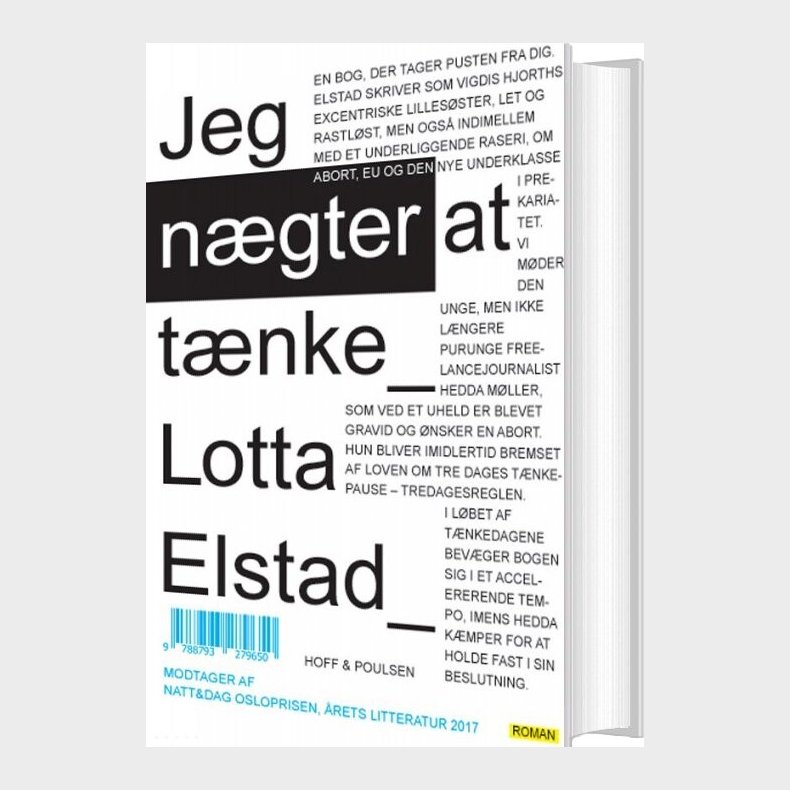 Jeg Ngter At Tnke - Lotta Elstad - Bog