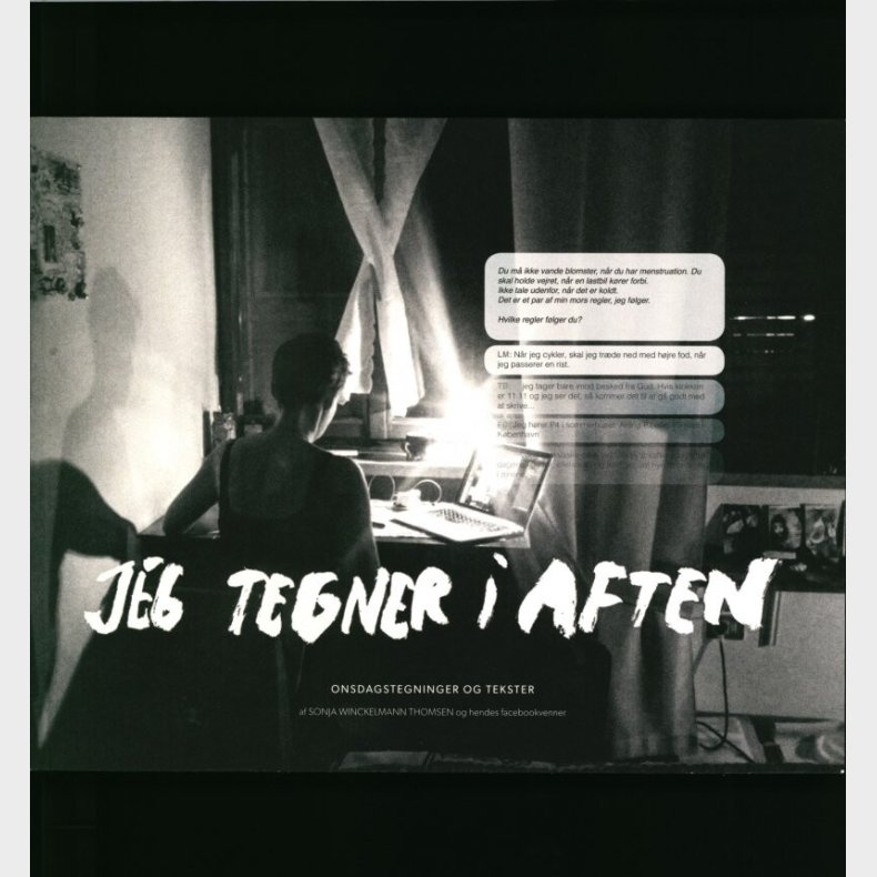 Jeg Tegner I Aften - Sonja Winckelmann Thomsen - Bog