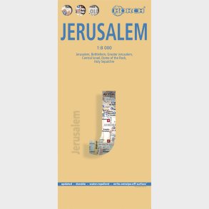 Jerusalem - Borch Maps  - English book
