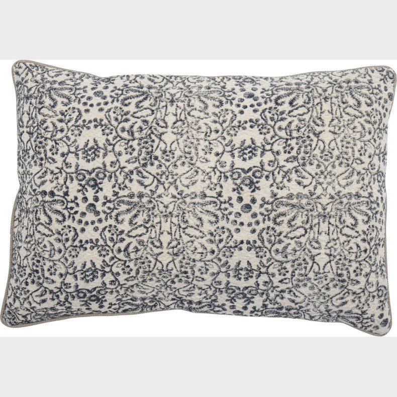 Creative Collection - Jesi Pude - Sort - Bomuld - 60x40 Cm