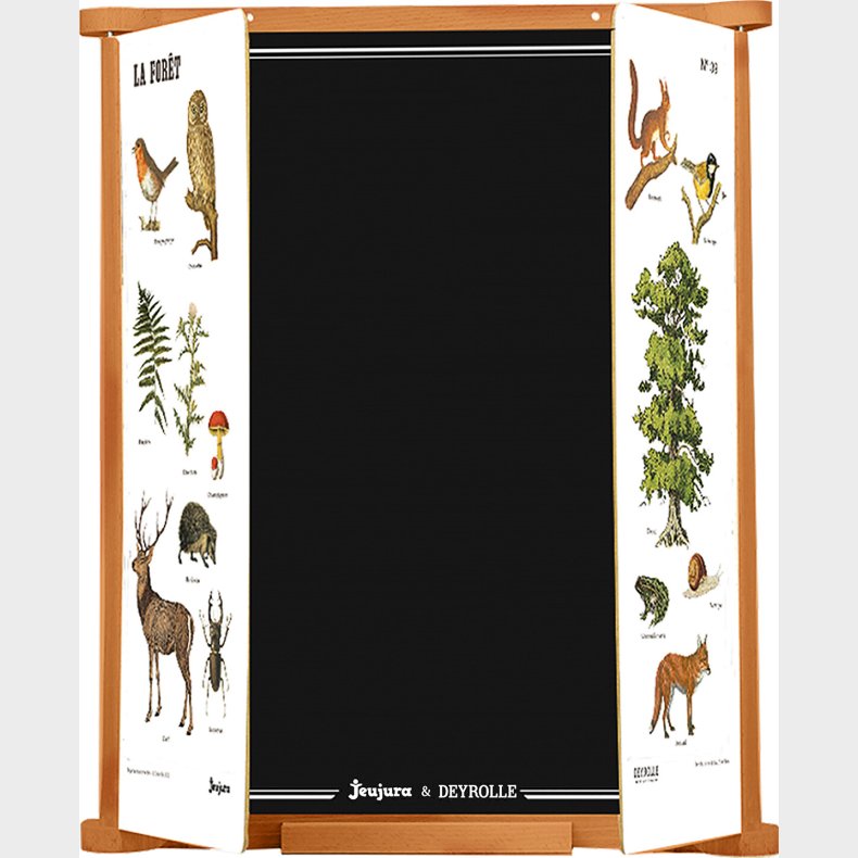 Jeujura - Tavle - 3-delt Deyrolle